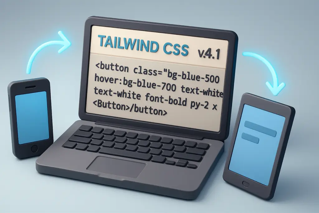بررسی کامل آپدیت Tailwind CSS 4.0 و 4.1